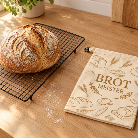Brot kühlt auf dem Gitter aus
